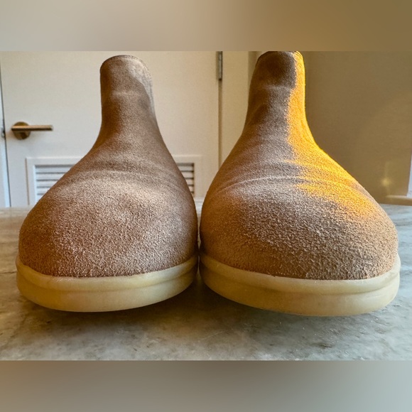Baudoin & Lange Rover Suede Chelsea Boots Brown Taupe 45 / 12 $650 - Picture 7 of 10
